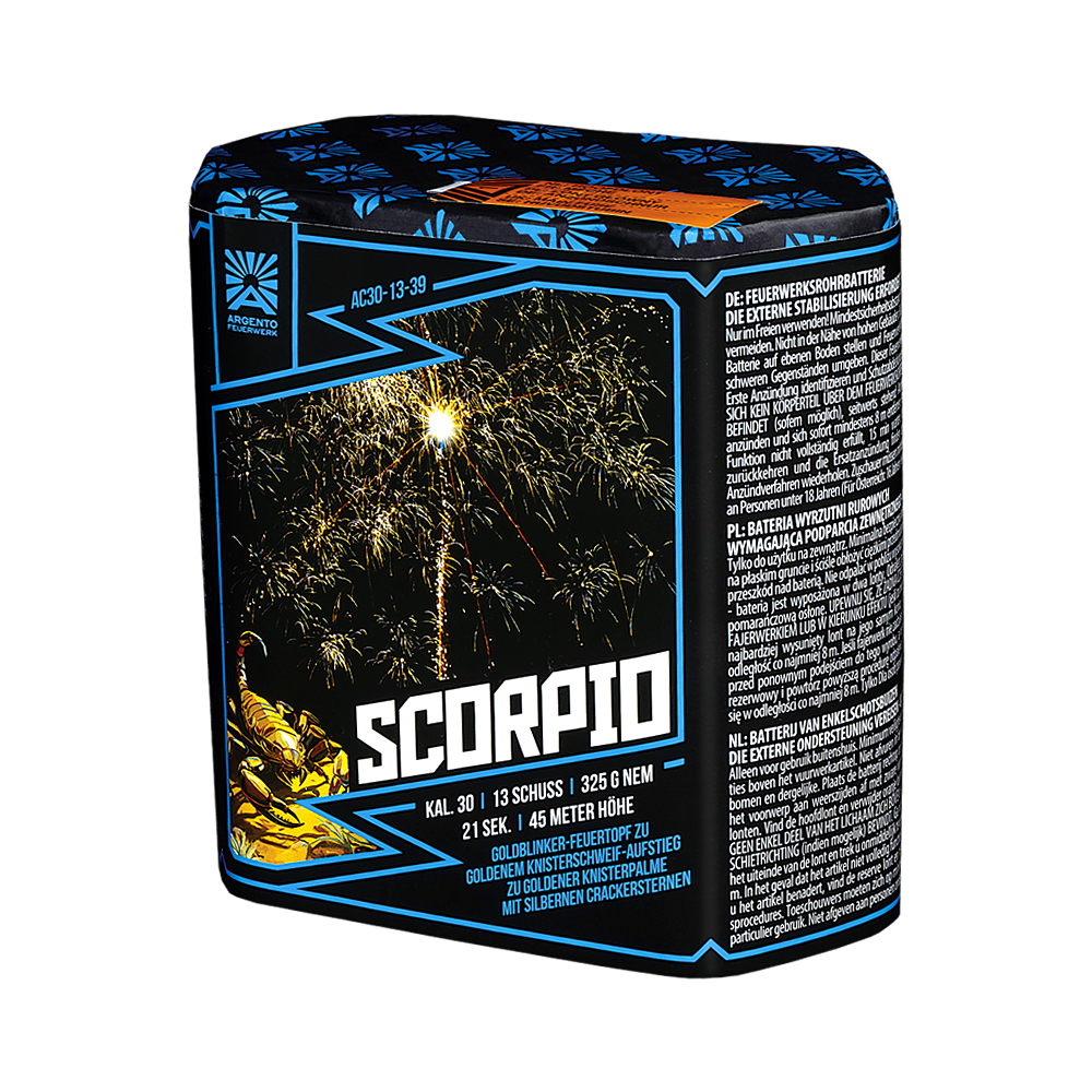 Argento Scorpio – 13-schots batterij