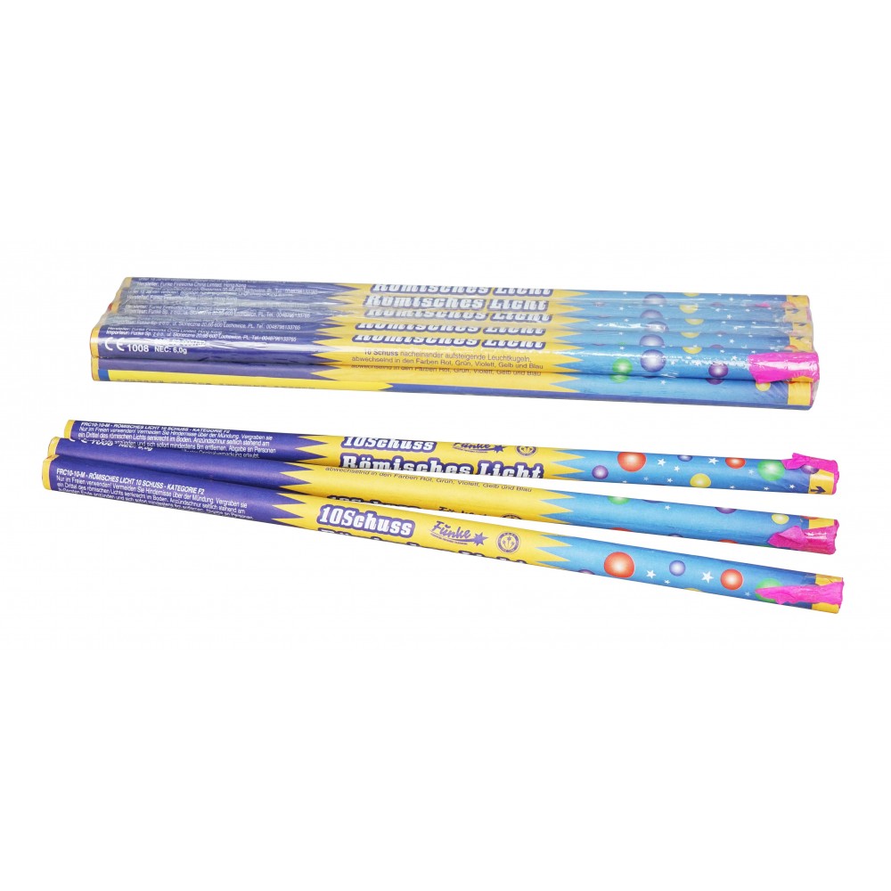 Funke Romeins vuurwerk, 10 schoten (10 stuks)