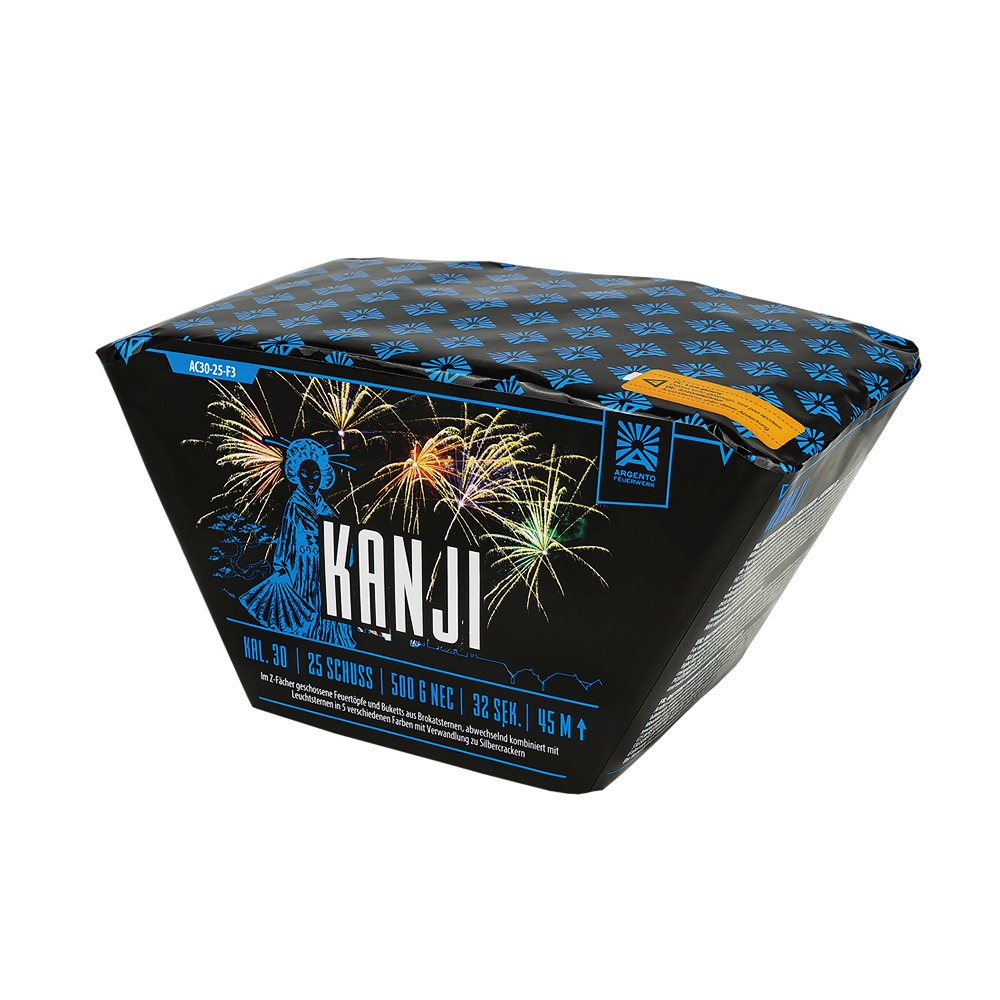 Argento Kanji-batterij voor 25 schoten