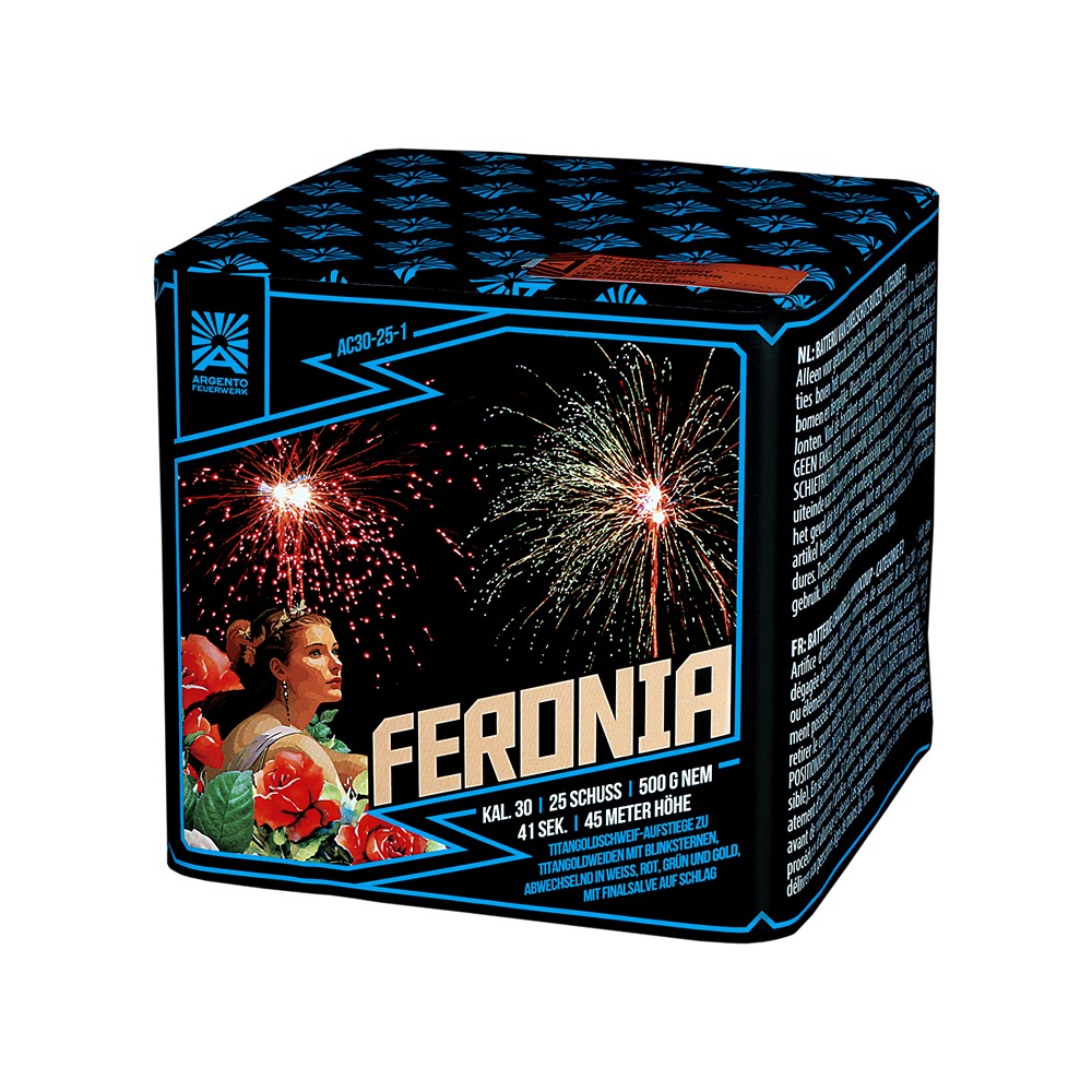 Argento Feronia batterij voor 25 schoten