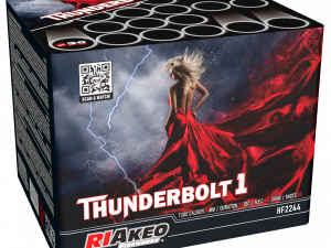 Riakeo Thunderbolt 1 - batterij voor 24 schoten
