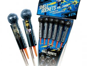 Argento Shellrockets, kaliber 34 mm (1 zakje)
