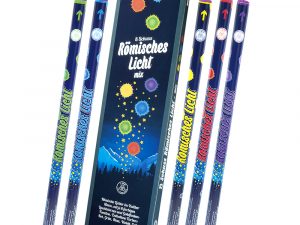 Funke 10-schots Romeinse vuurpijlen kal. C - mix (5 stuks)