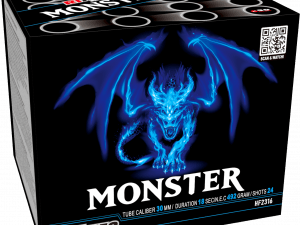 Riakeo Monster-batterij voor 24 schoten