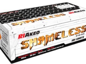Riakeo Shameless gecombineerd vuurwerk, 101 schoten