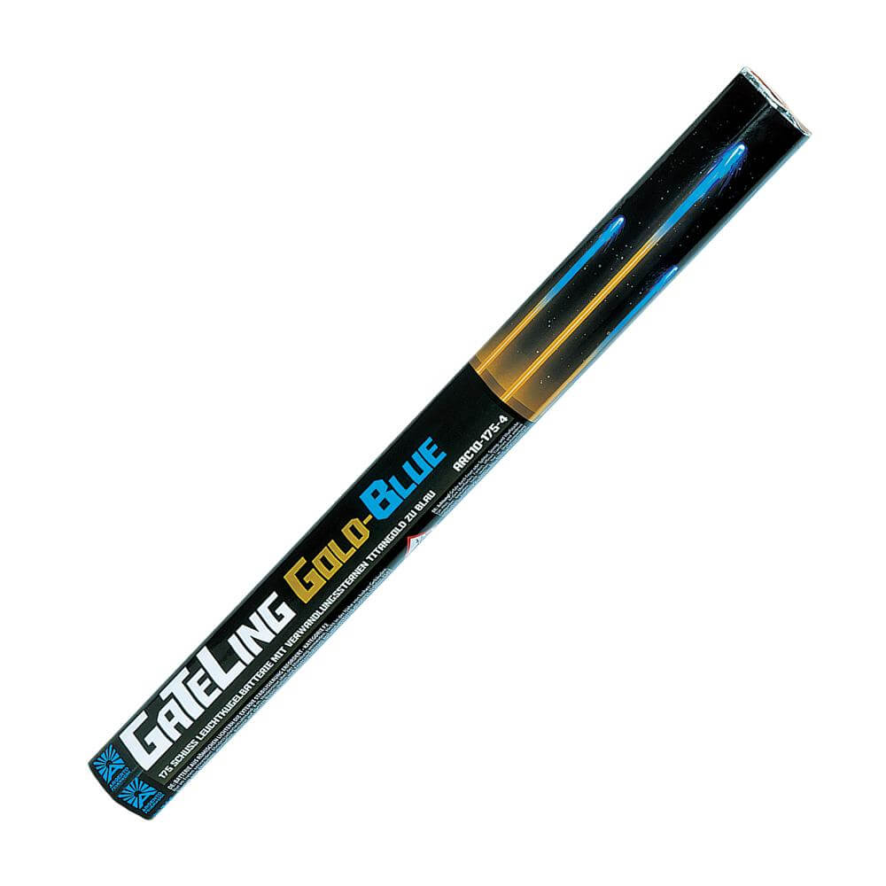 Gateling Romeins licht in goud - blauw