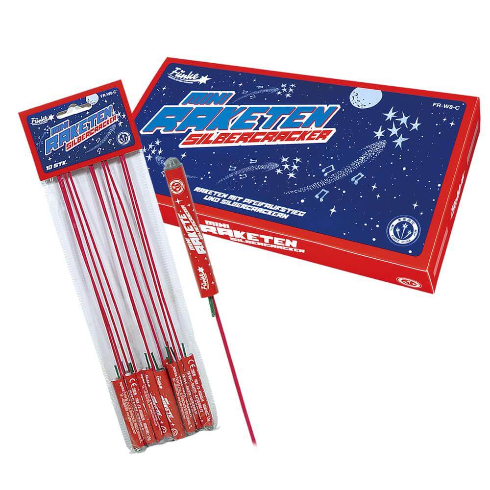 Funke mini-raketten Silver Cracker