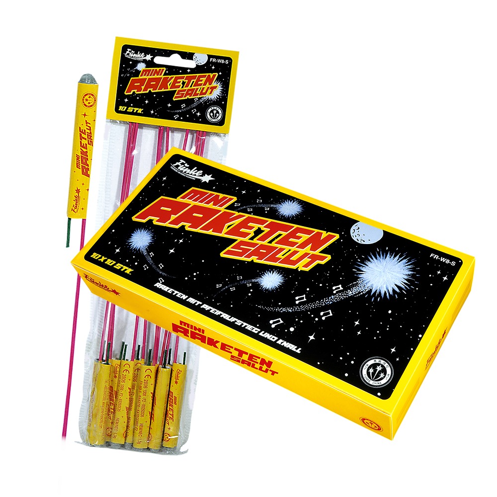 Funke mini-raketten Salut