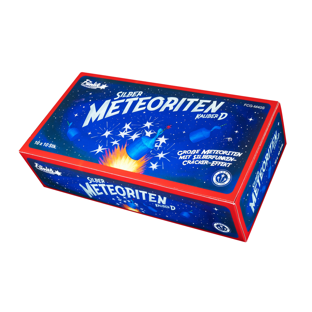 Funke zilveren meteorieten kaliber D (10 stuks)